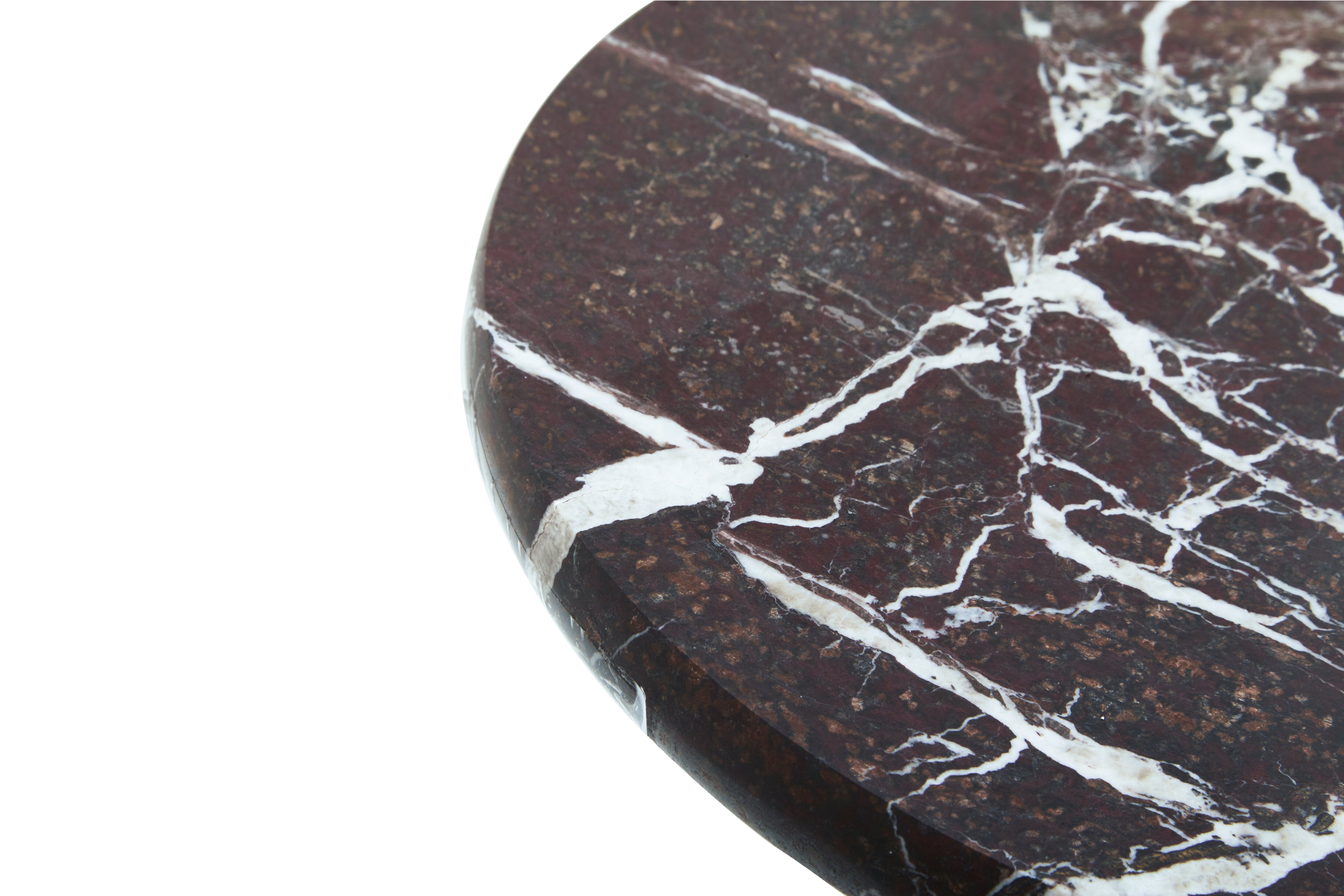 Toluca Red Marble Cake Stand