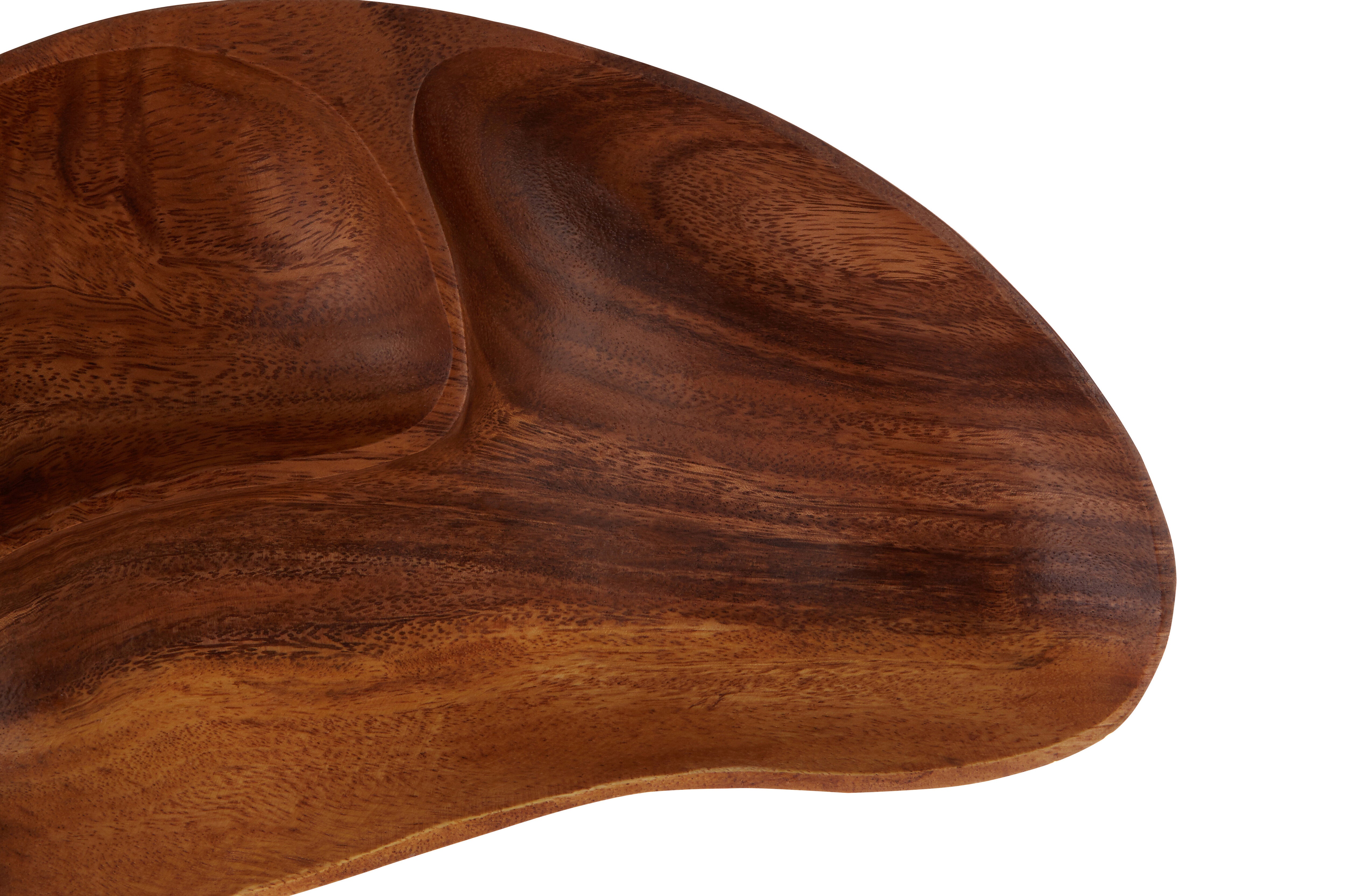 Rubin Natural Acacia Wood Bean Shaped Dish