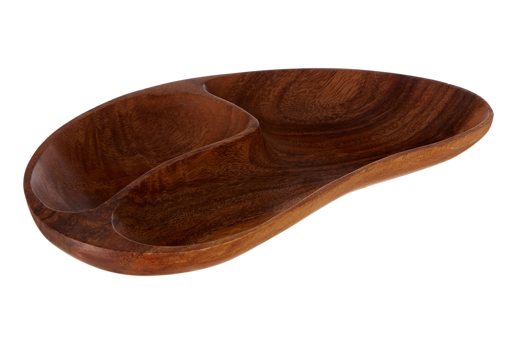 Rubin Natural Acacia Wood Bean Shaped Dish