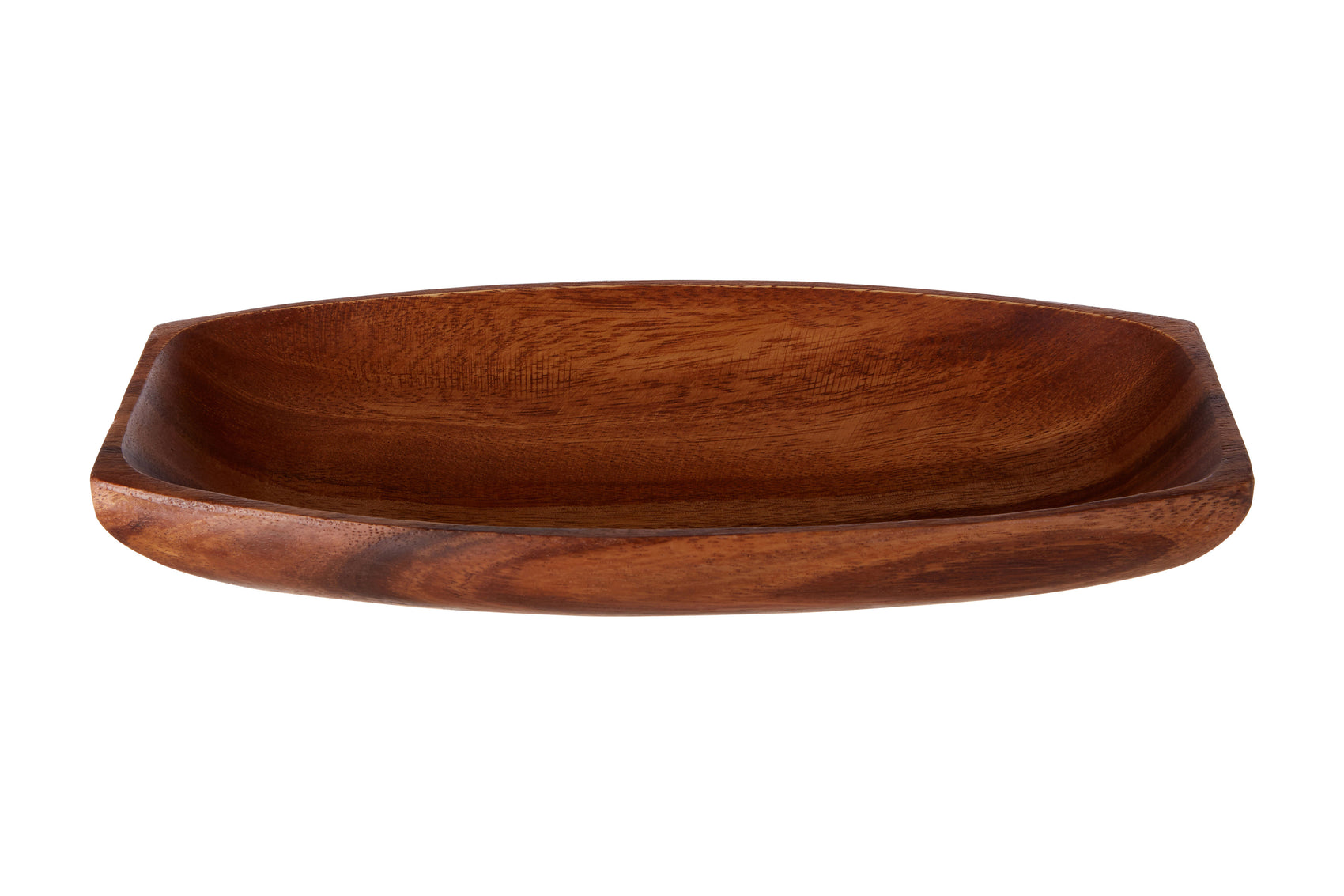 Rubin Natural Acacia Wood Oblong Platter Dish | Small