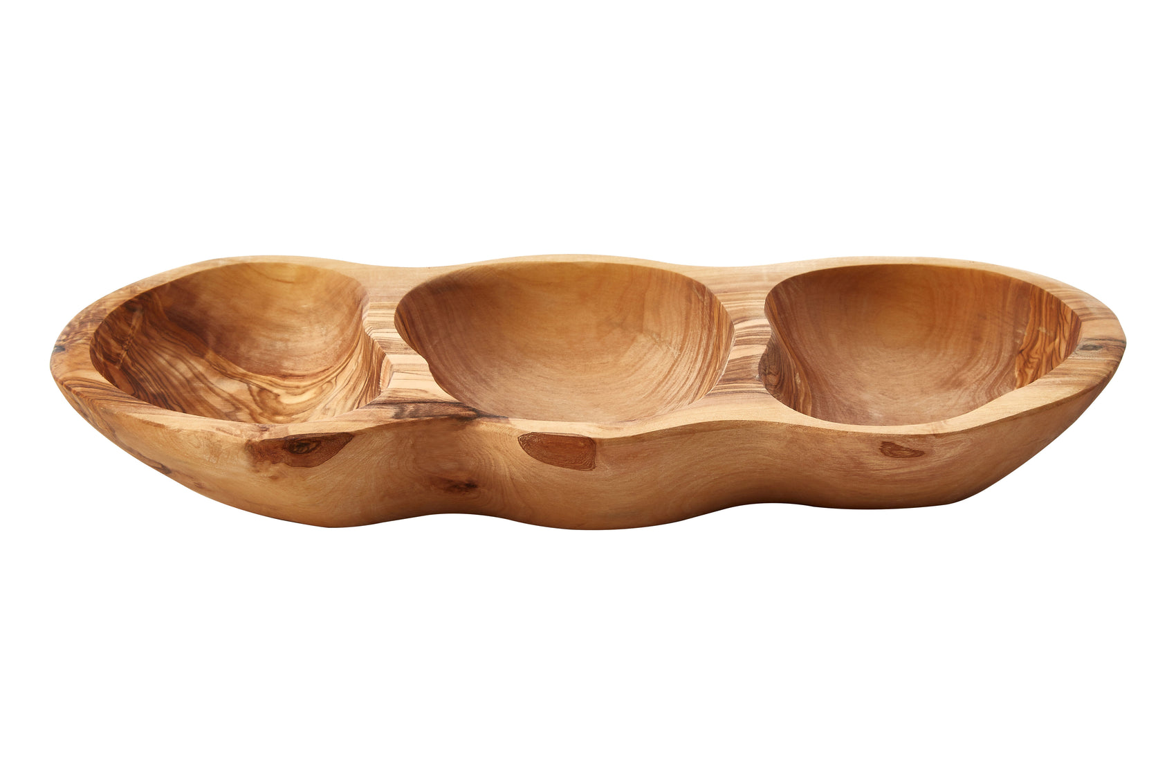Rubin Natural Olive Wood Antipasti Dish