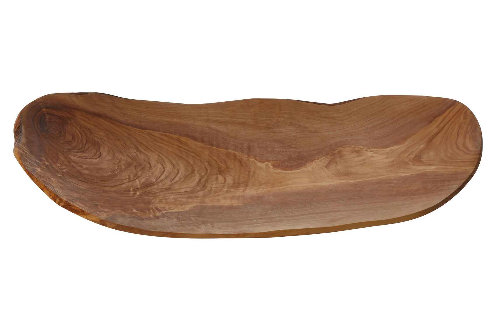 Rubin Natural Olive Wood Fruit Tray | Small