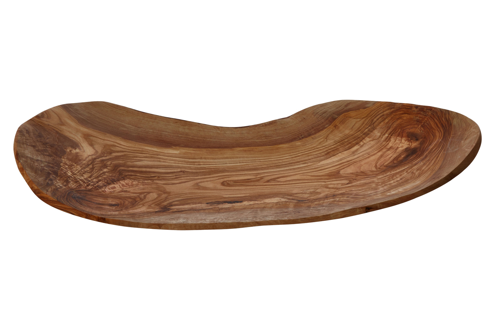 Rubin Natural Olive Wood Fruit Tray Large