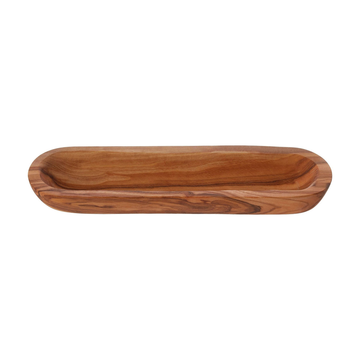 Arden Olive Wood Oval Platter