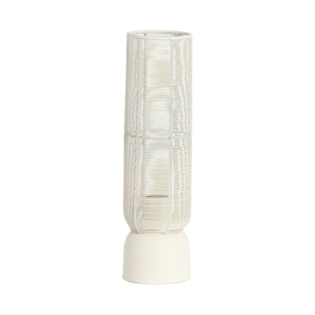 Lezuza Cream Metal Table Lamp 39.5cm