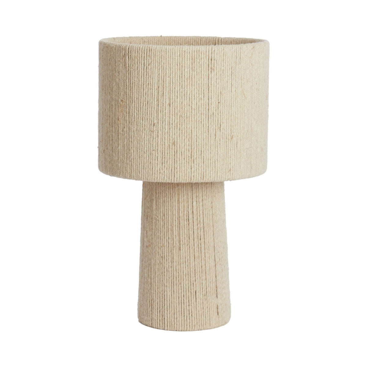 Pitino Cream Jute Table Lamp 51cm