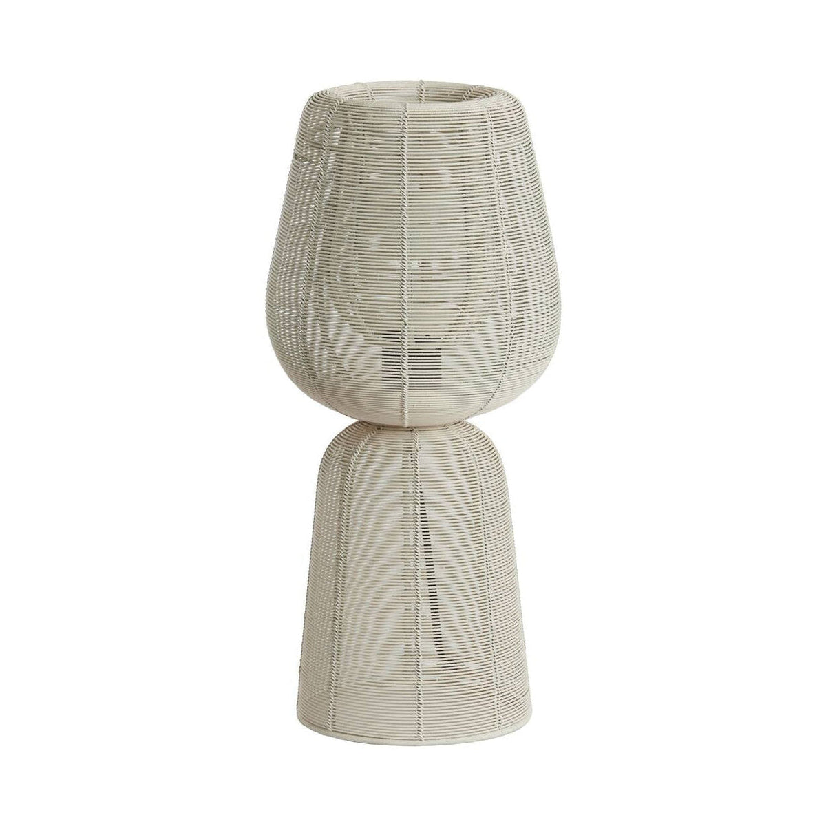 Aboso Cream Metal Table Lamp 42cm