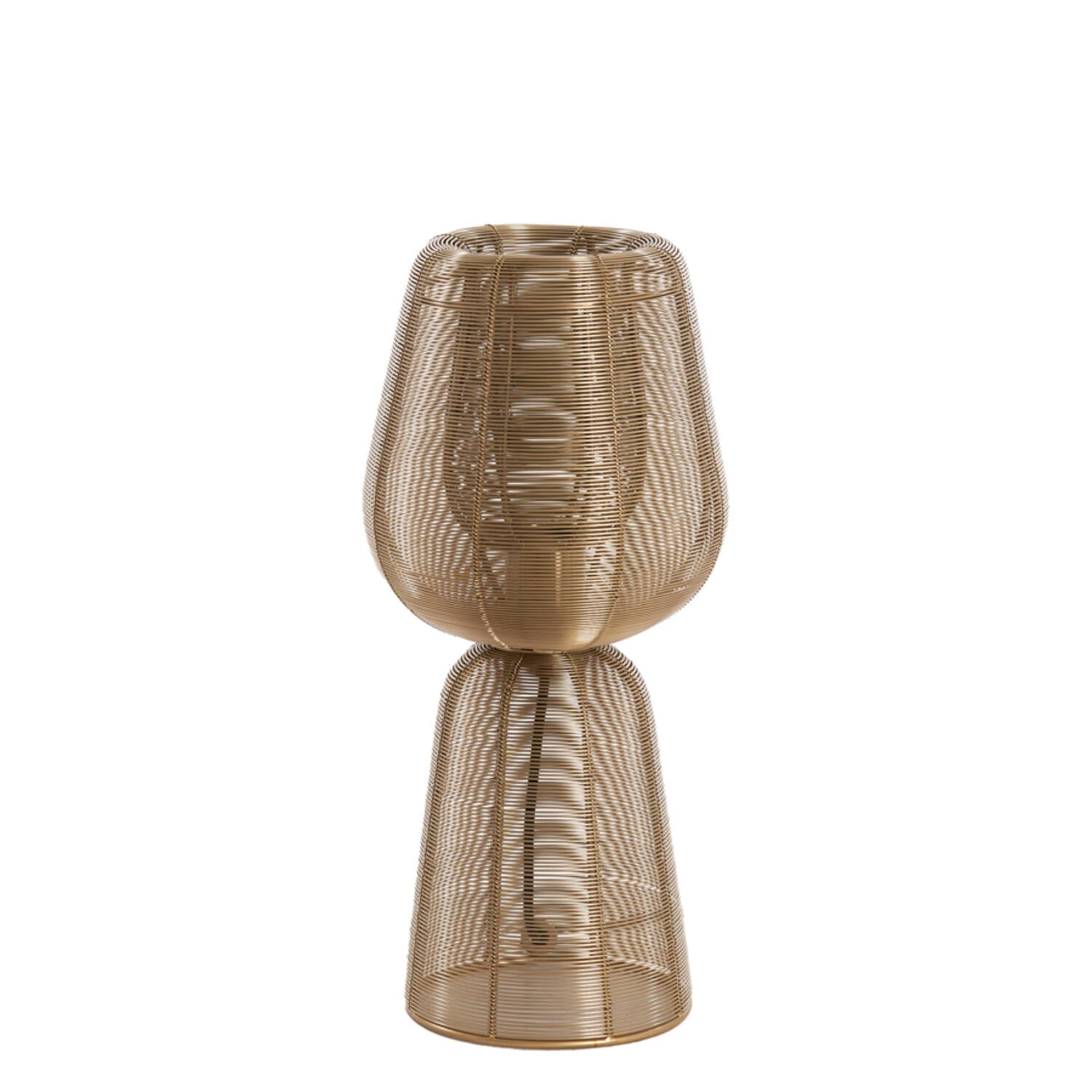Aboso Light Gold Metal Table Lamp 42cm
