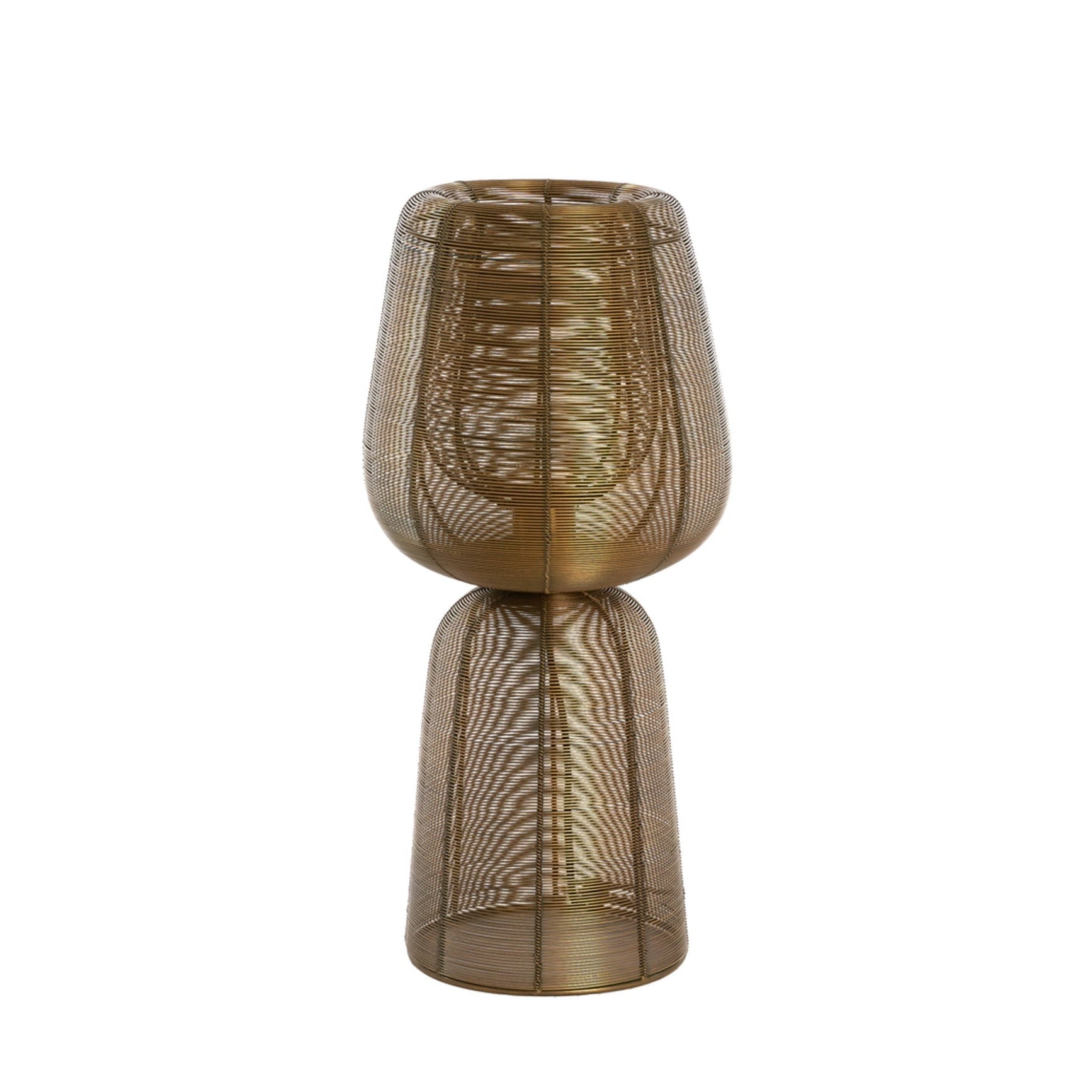 Aboso Antique Bronze Metal Table Lamp 54cm