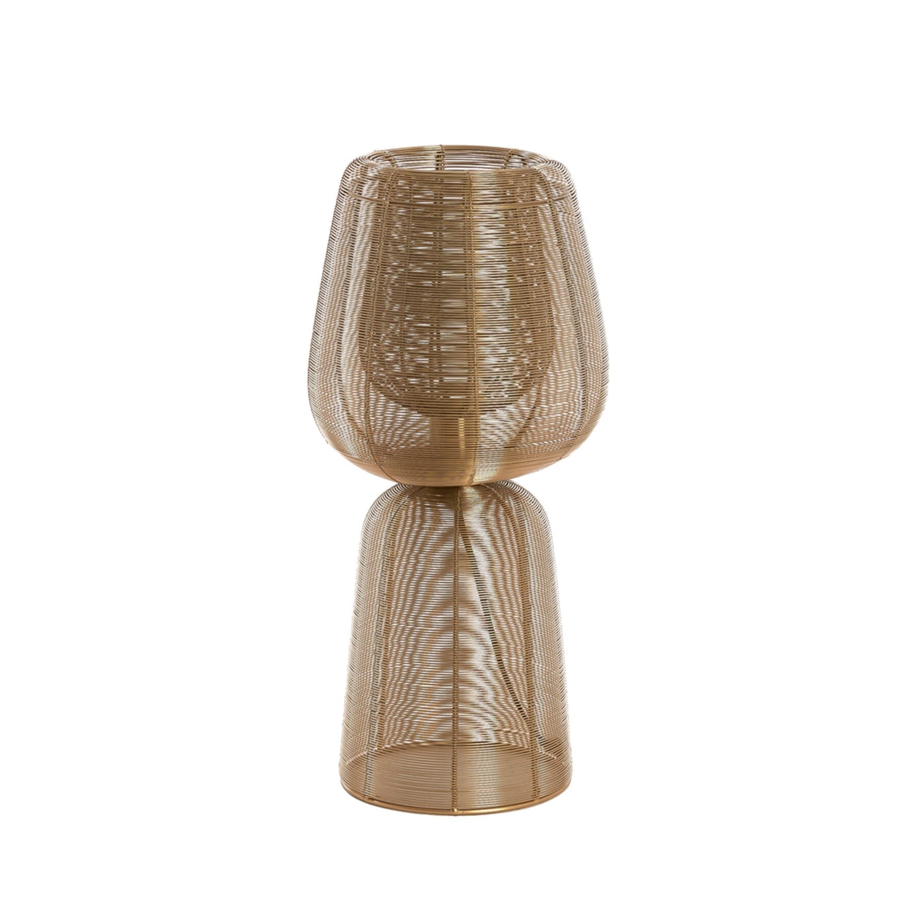 Aboso Light Gold Metal Table Lamp 54cm