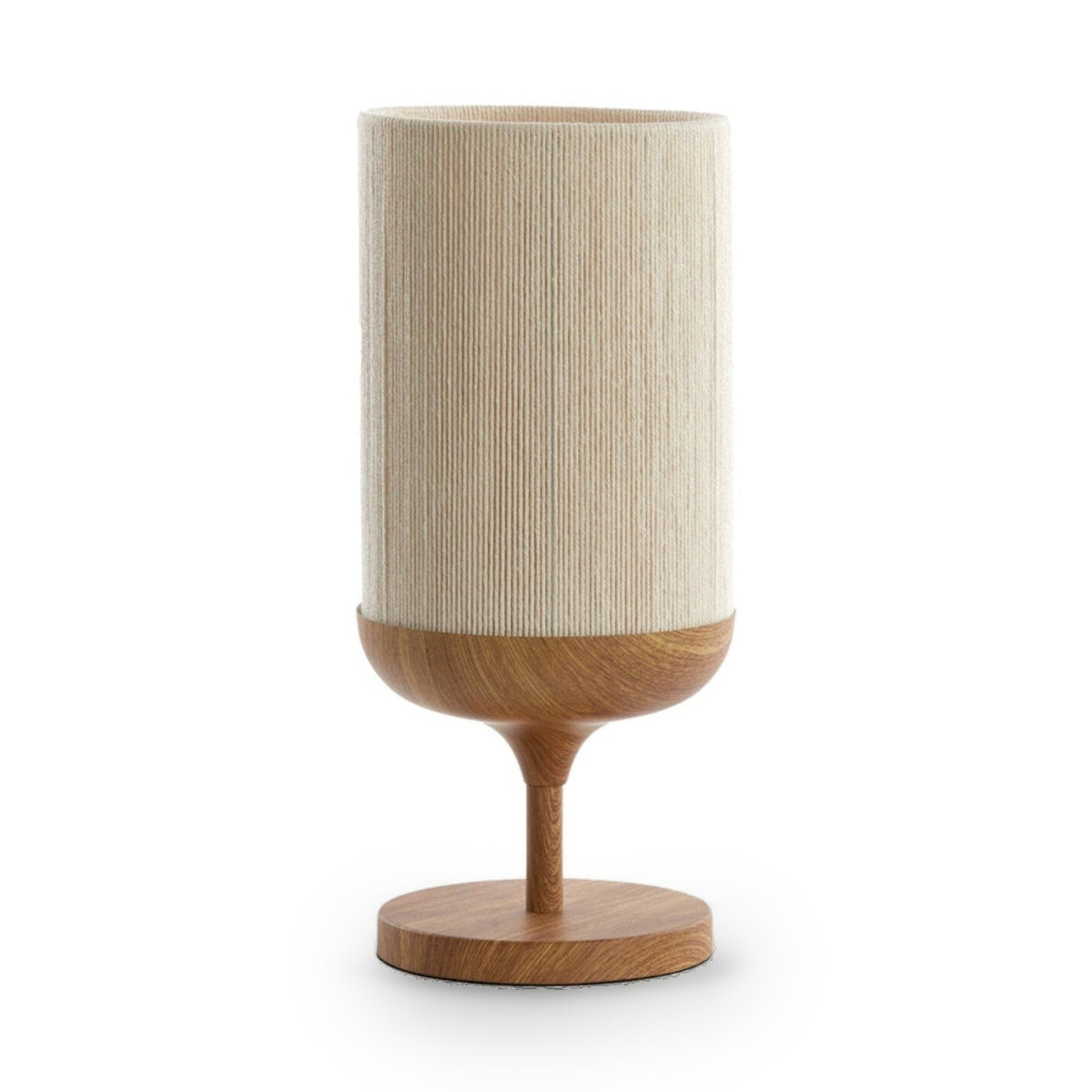 Dania Natural & Cream Rope Table Lamp