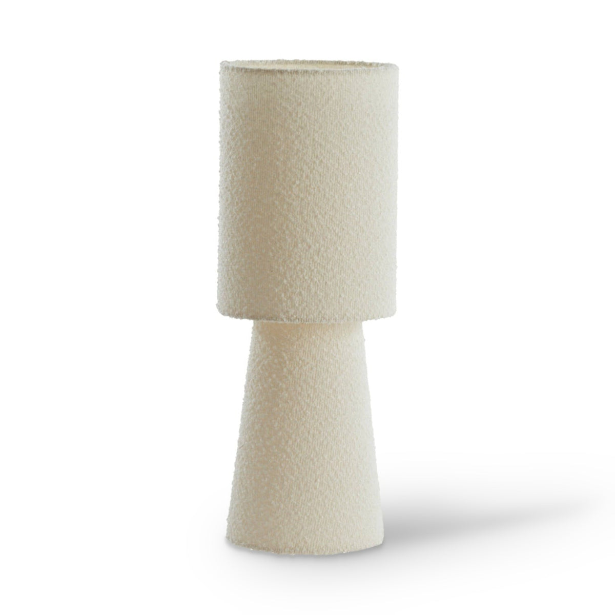 Mikkel Cream Bouclé Table Lamp