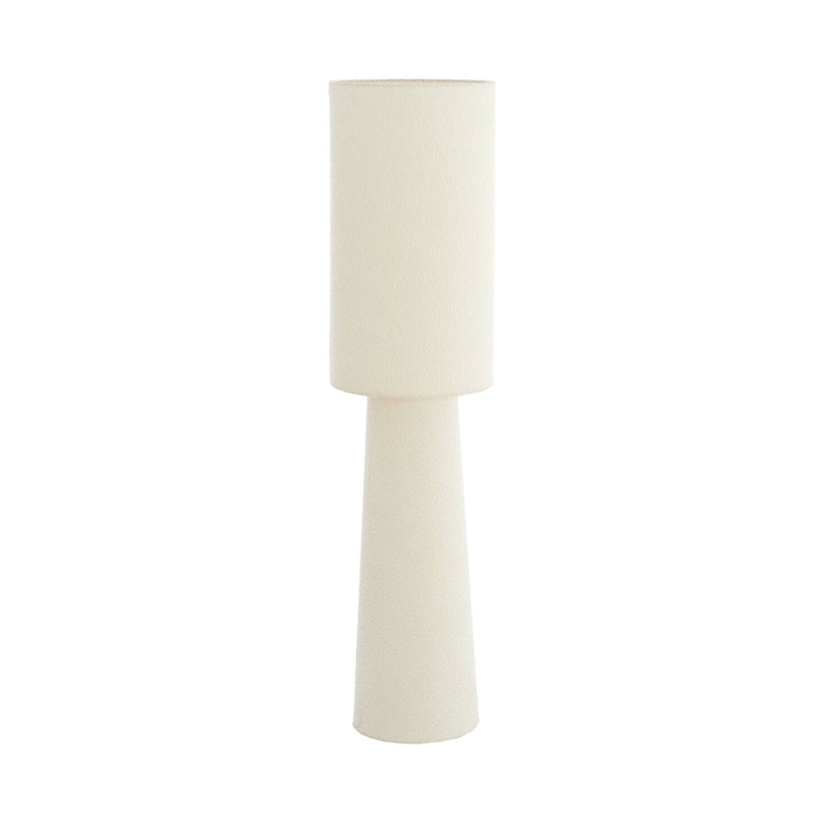 Mikkel Cream Bouclé Floor Lamp