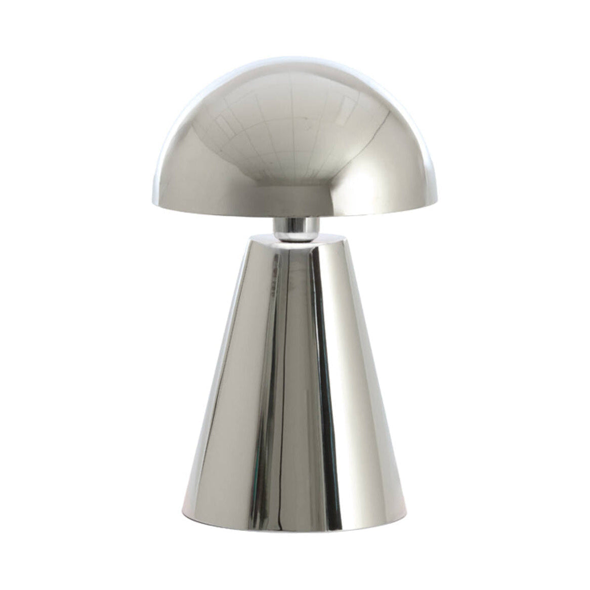Surrina Gloss Nickel Metal Table Lamp 41cm