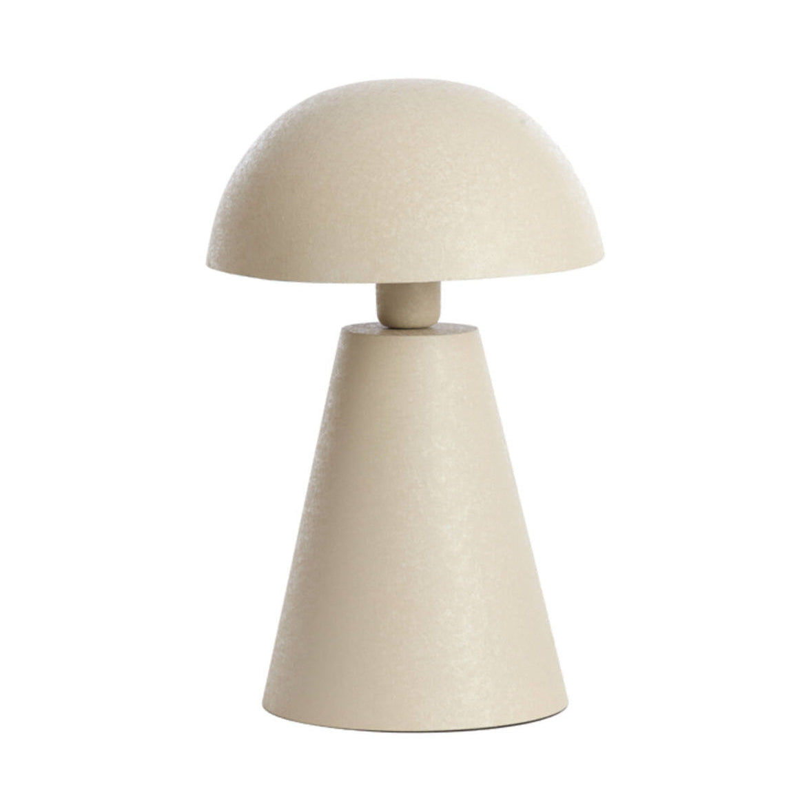 Surrina Matt Light Grey Metal Table Lamp 41cm