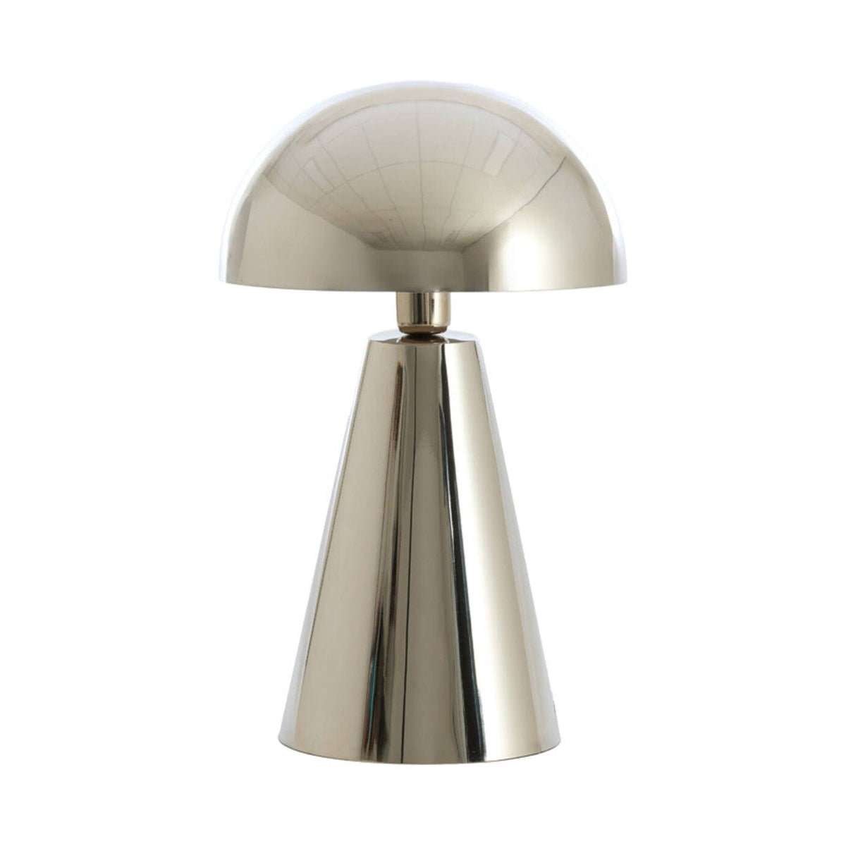 Surrina Gloss Nickel Metal Table Lamp 49cm