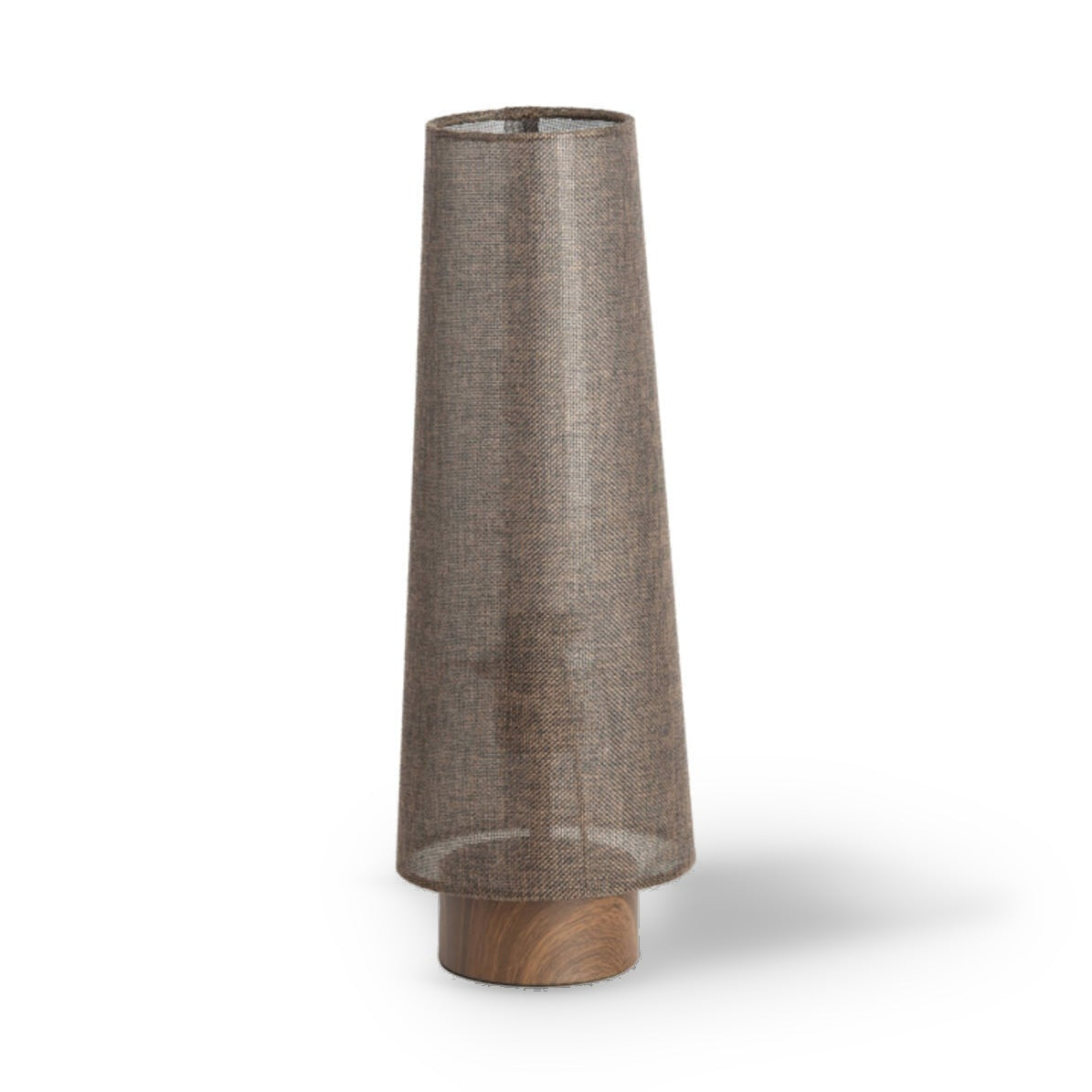 Howie Dark Brown Table Lamp 42cm