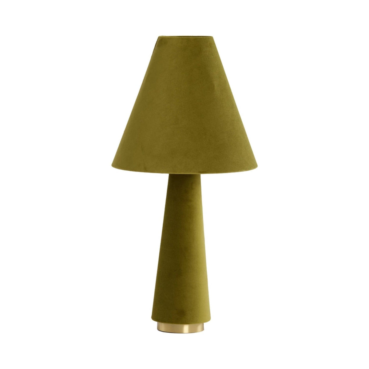Devia Green Velvet Table Lamp