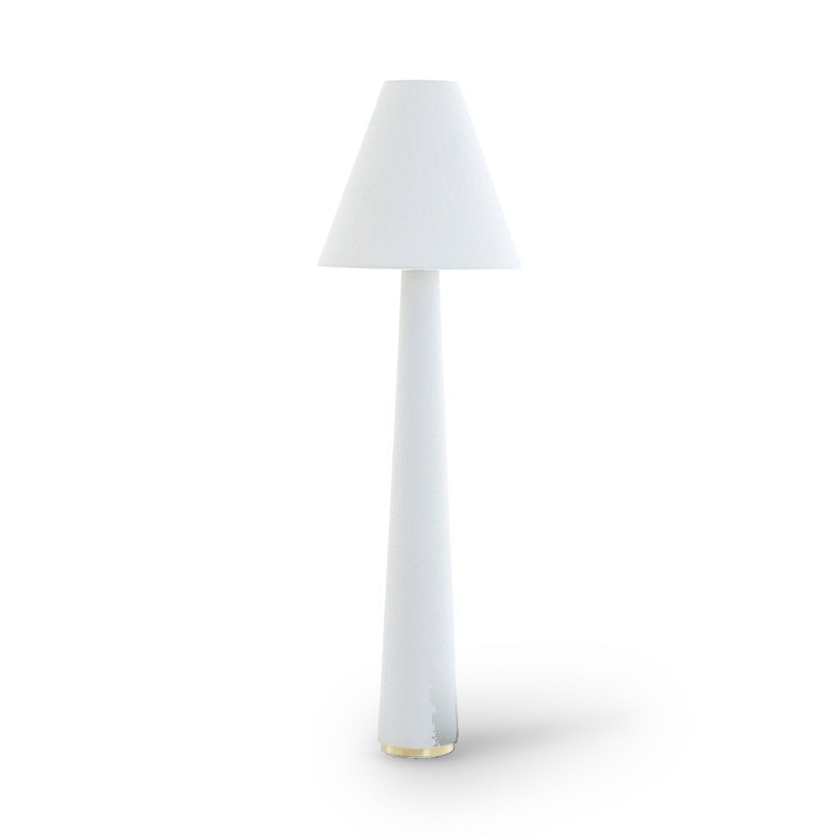 Devia Cream Bouclé Floor Lamp