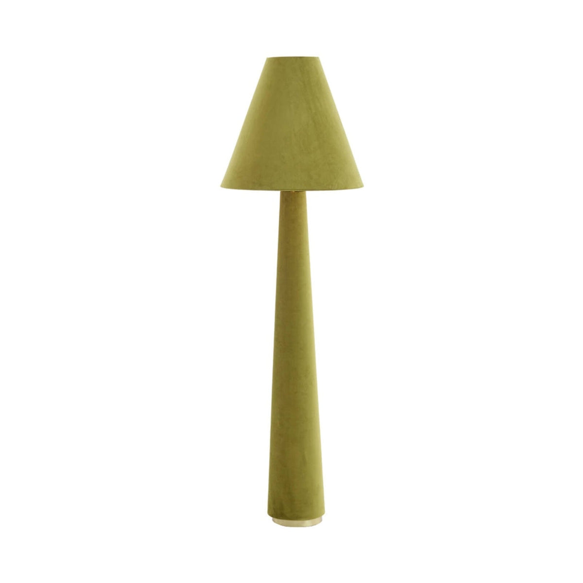 Devia Green Velvet Floor Lamp