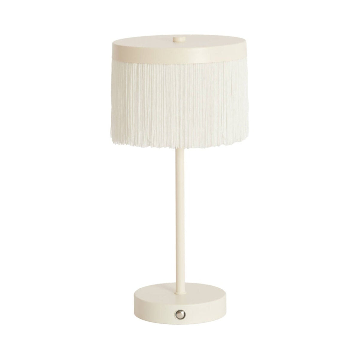Diny Matt Cream Metal LED Table Lamp