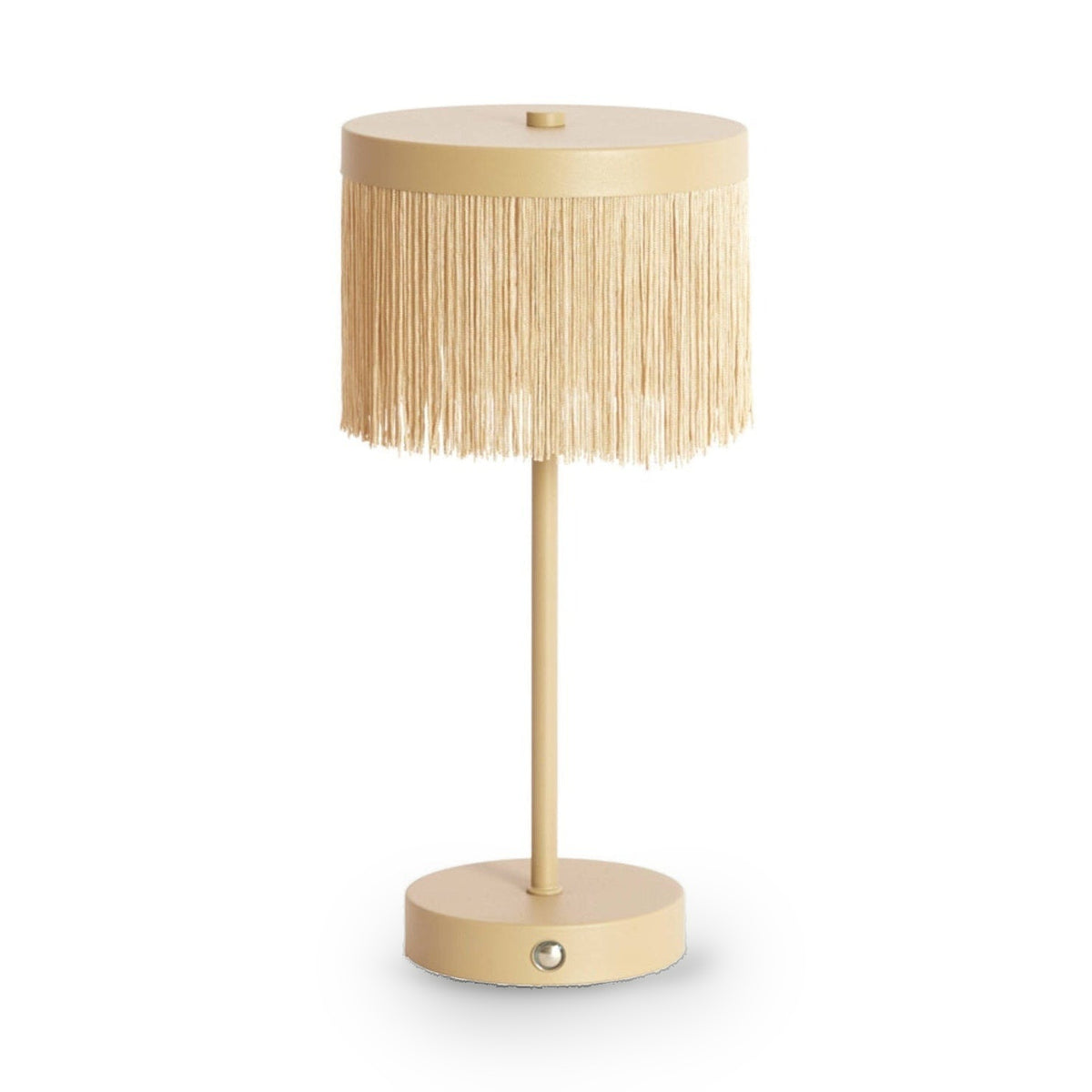 Diny Matt Beige Metal LED Table Lamp