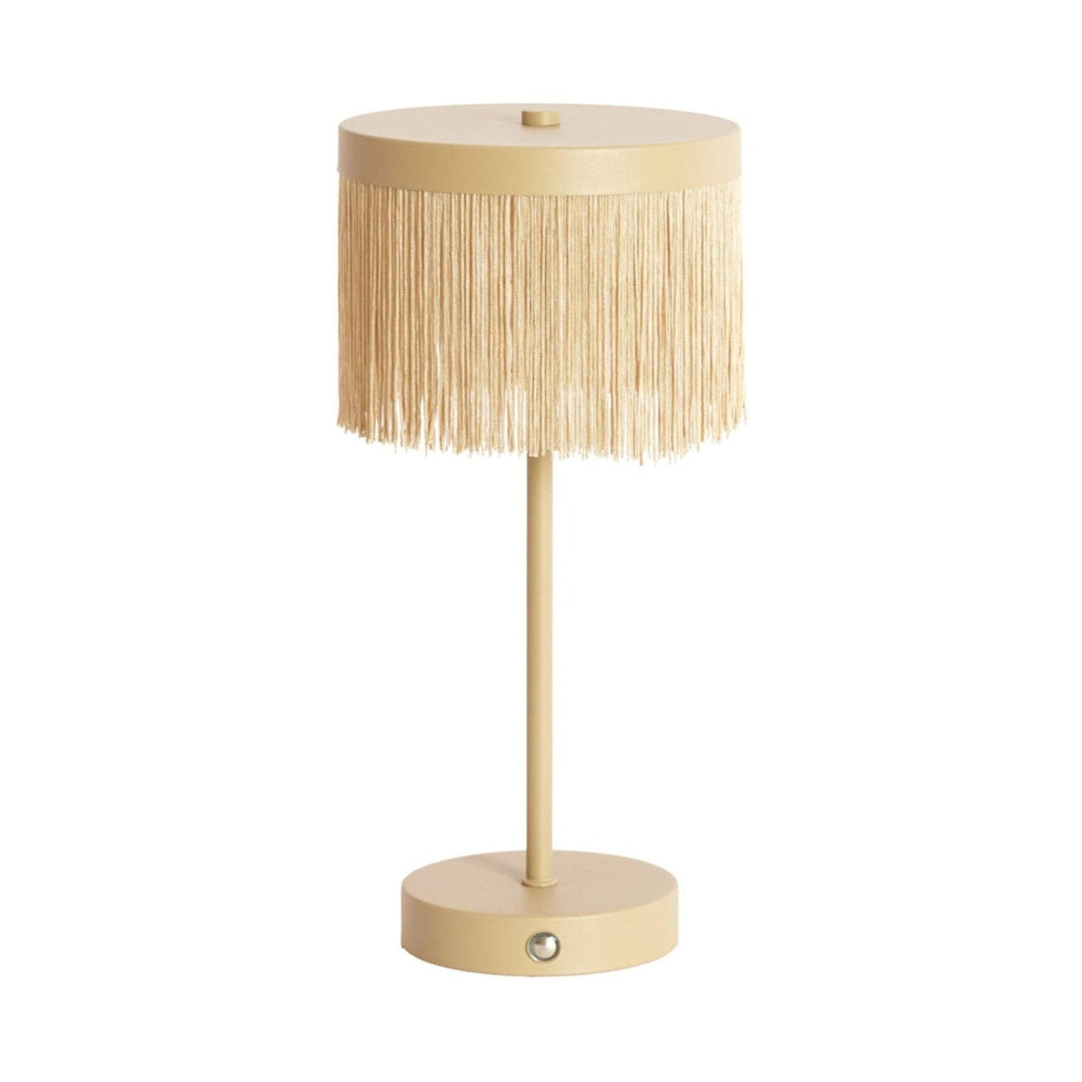 Diny Matt Beige Metal LED Table Lamp
