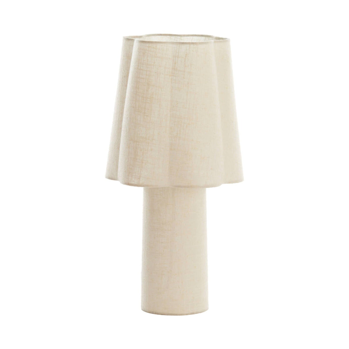 Musaby Natural Linen Table Lamp