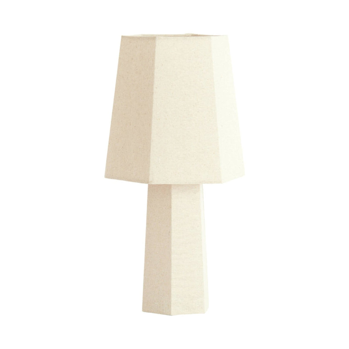 Musabo Natural Linen Table Lamp