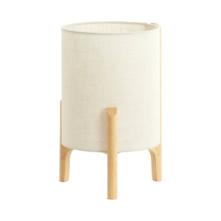Litto Natural & White Linen Table Lamp 33cm