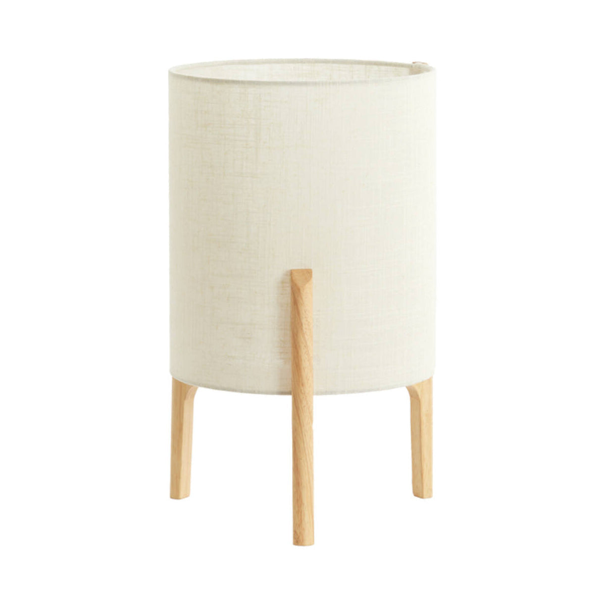 Litto Natural & White Linen Table Lamp 44cm