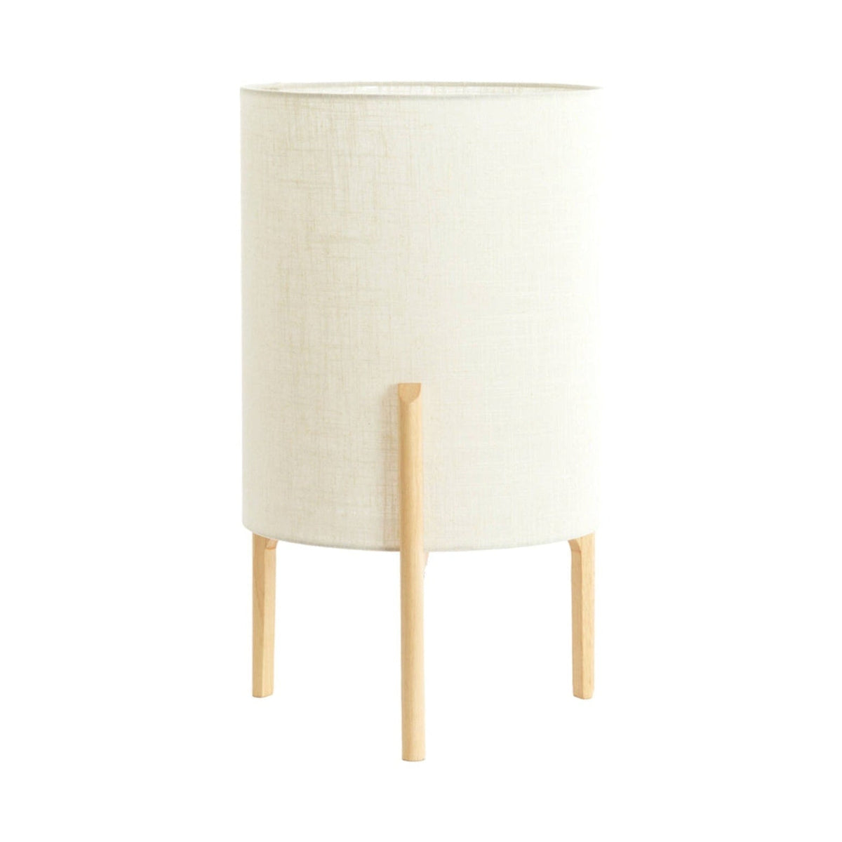 Litto Natural & White Linen Table Lamp 58cm