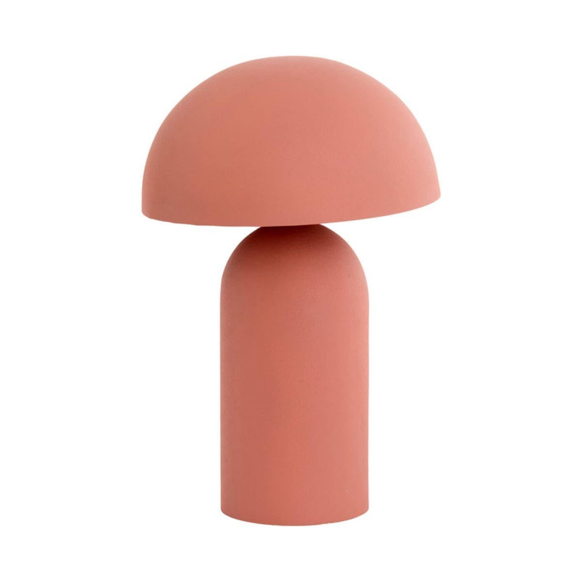 Tolima Matt Coral/Pink Metal Table Lamp 48cm