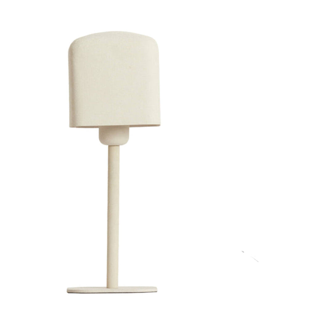 Elenie Matt Light Pink Metal Table Lamp 36cm