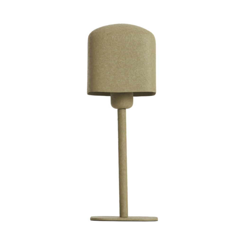 Elenie Matt Olive Green Metal Table Lamp 36cm