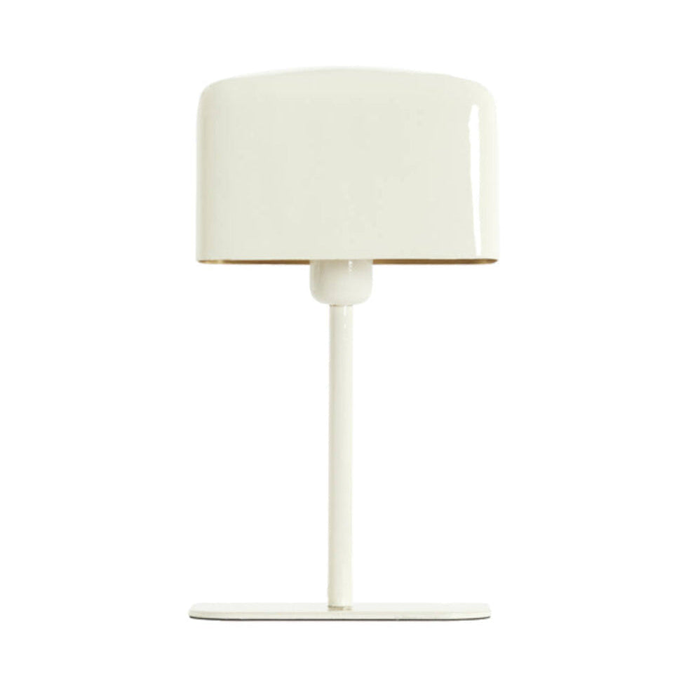 Elenie Gloss Cream Metal Table Lamp 36cm