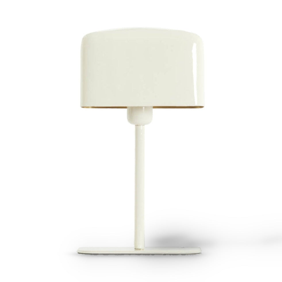 Elenie Gloss Cream Metal Table Lamp 36cm