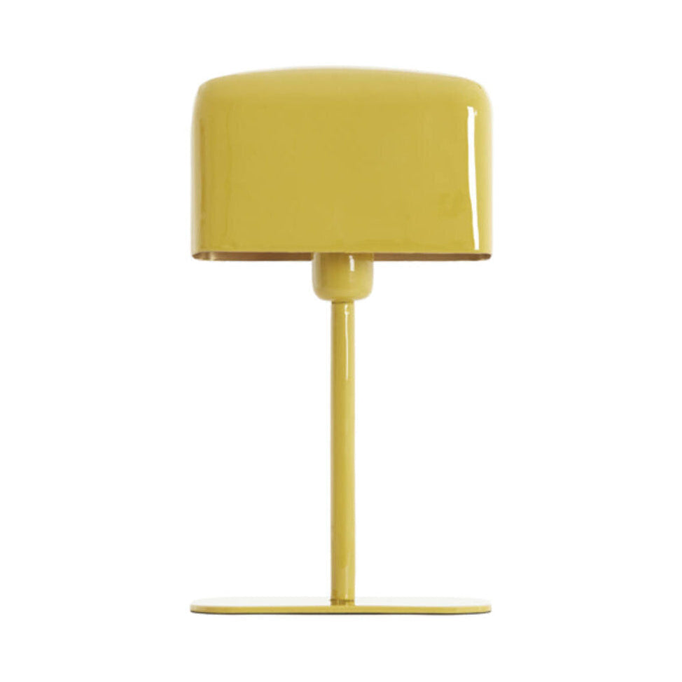 Elenie Gloss Ochre Yellow Metal Table Lamp