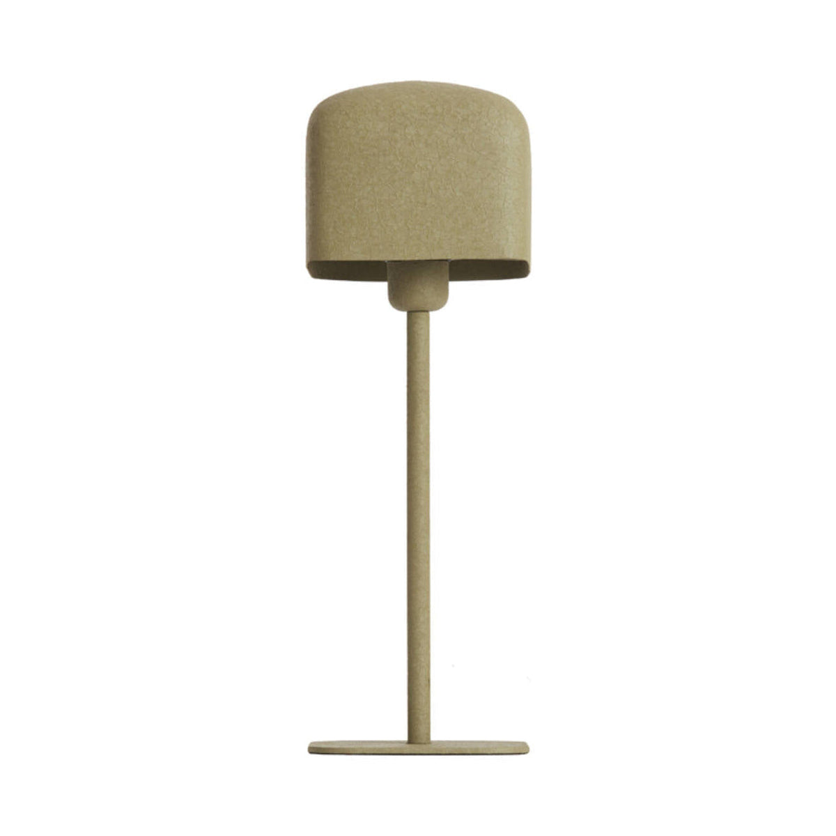 Elenie Matt Olive Green Metal Table Lamp 46cm