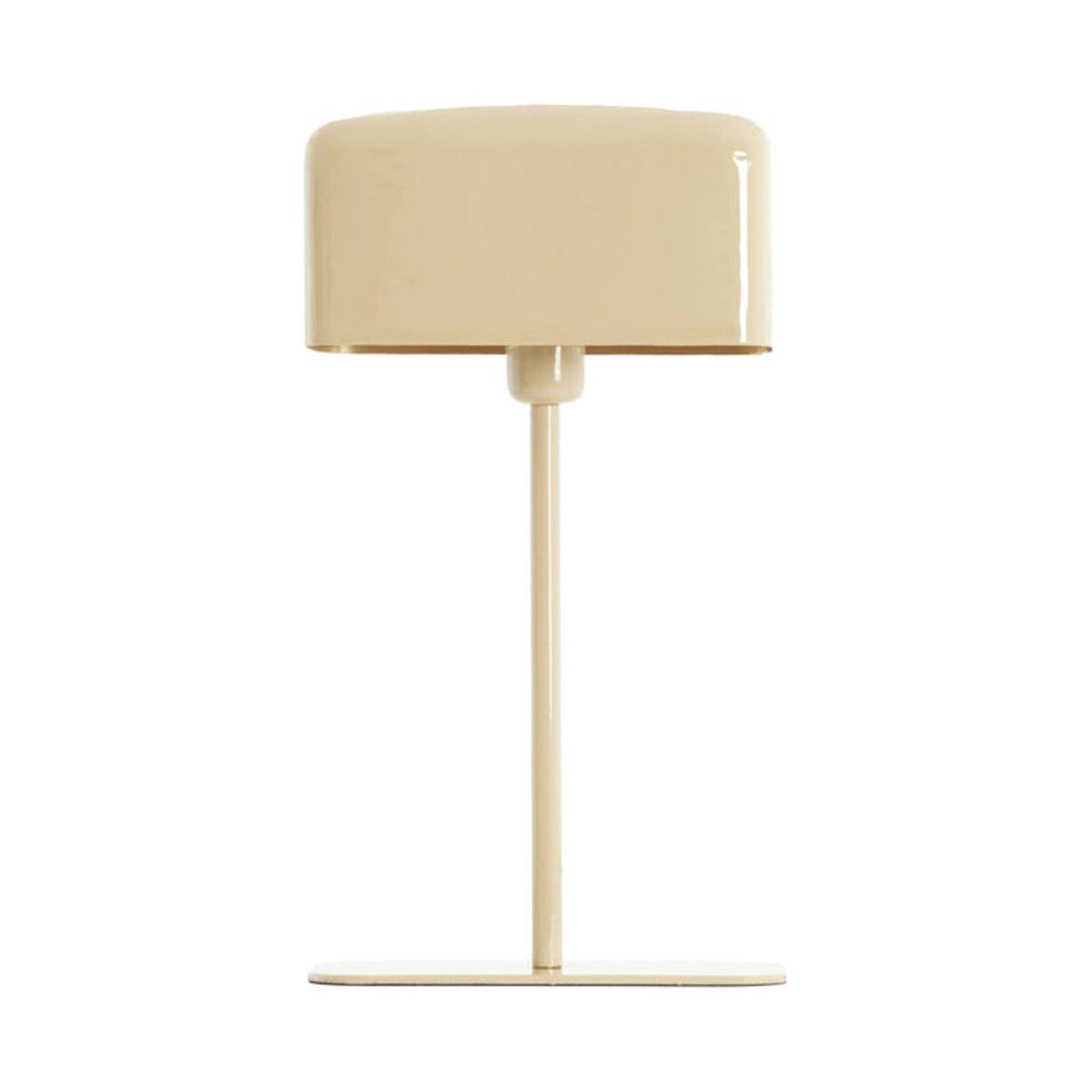 Elenie Gloss Sand Metal Table Lamp 48cm