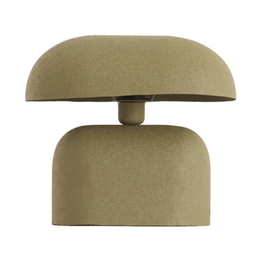 Todd Matt Olive Green Metal Table Lamp