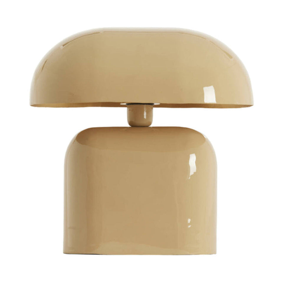 Todd Gloss Sand Metal Mushroom Table Lamp