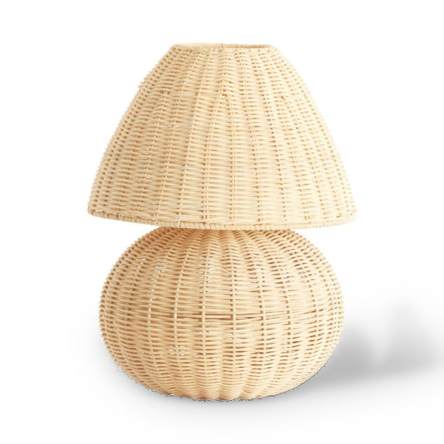 Mavon Natural Rattan Table Lamp