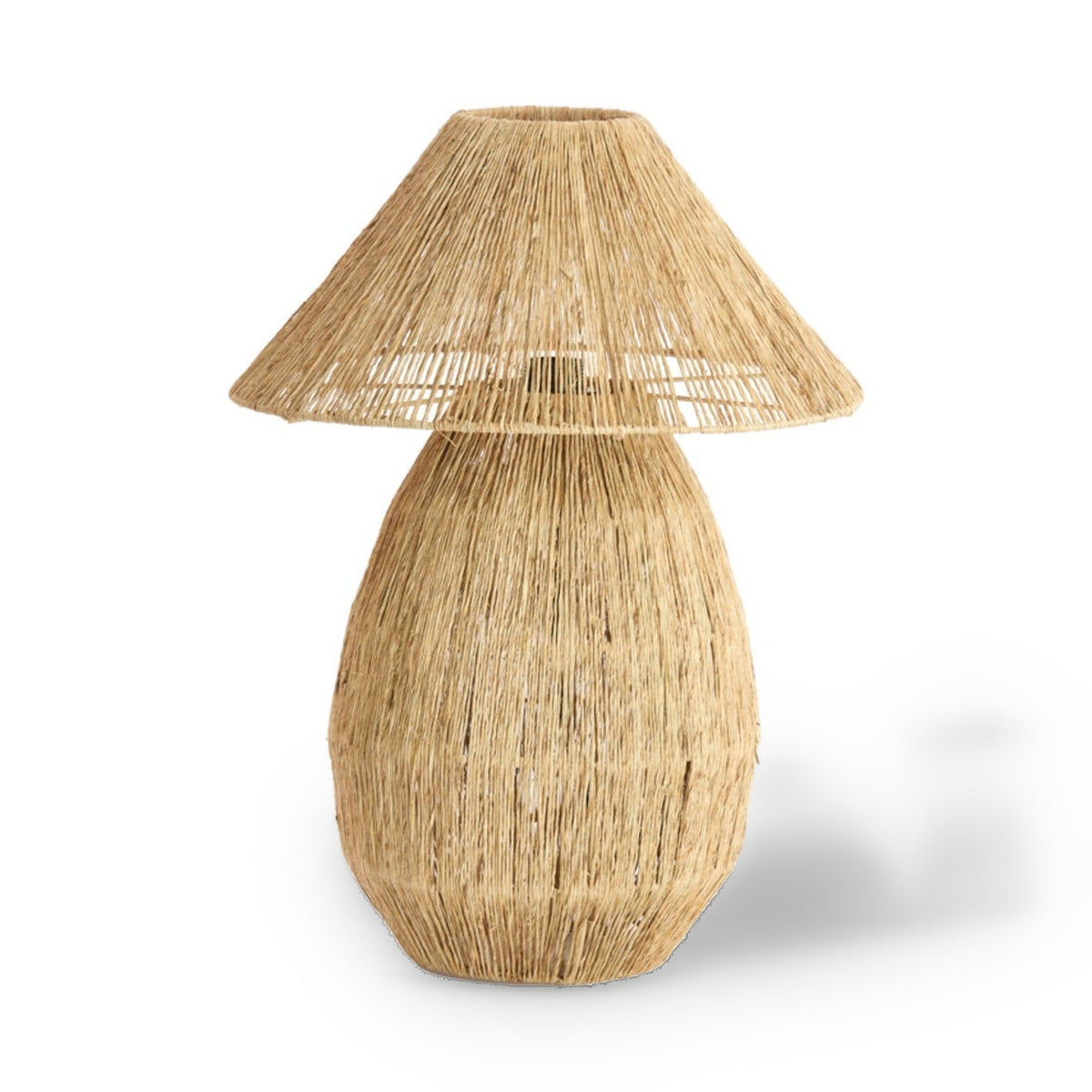 Maruva Natural Jute Table Lamp