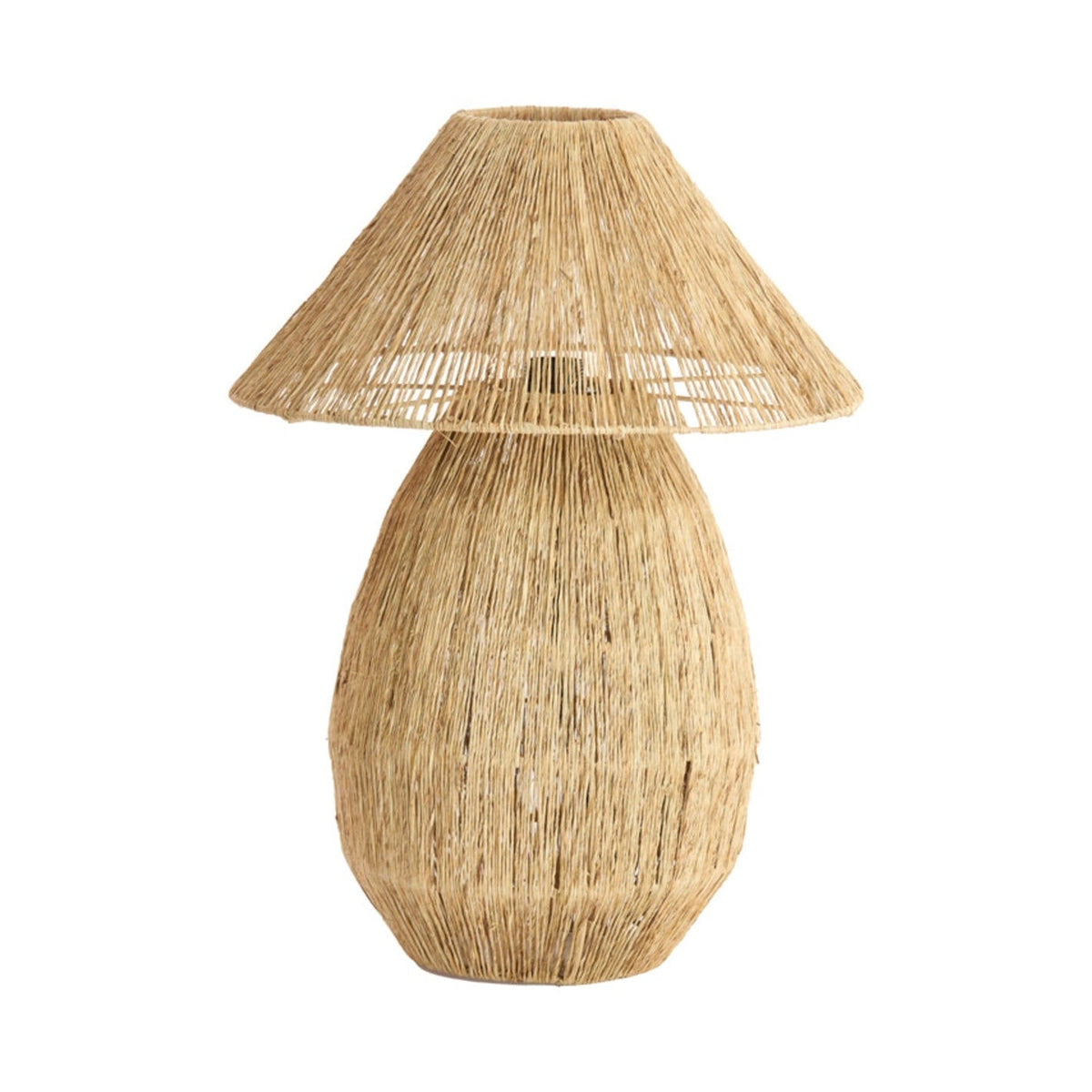 Maruva Natural Jute Table Lamp