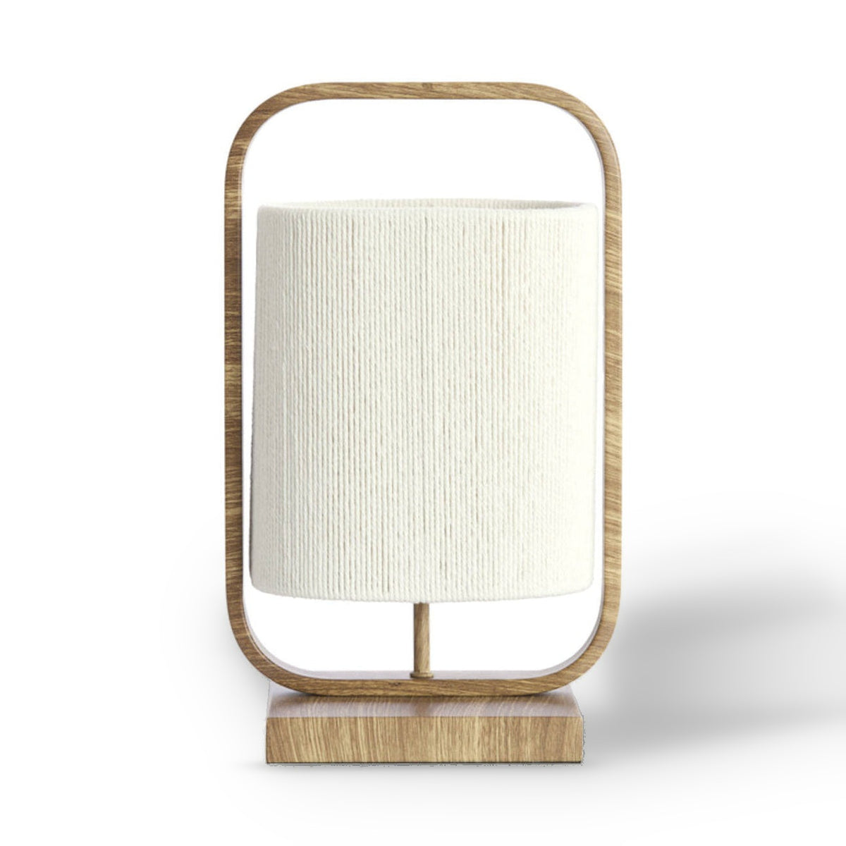 Lecce Natural & Cream Rope Table Lamp