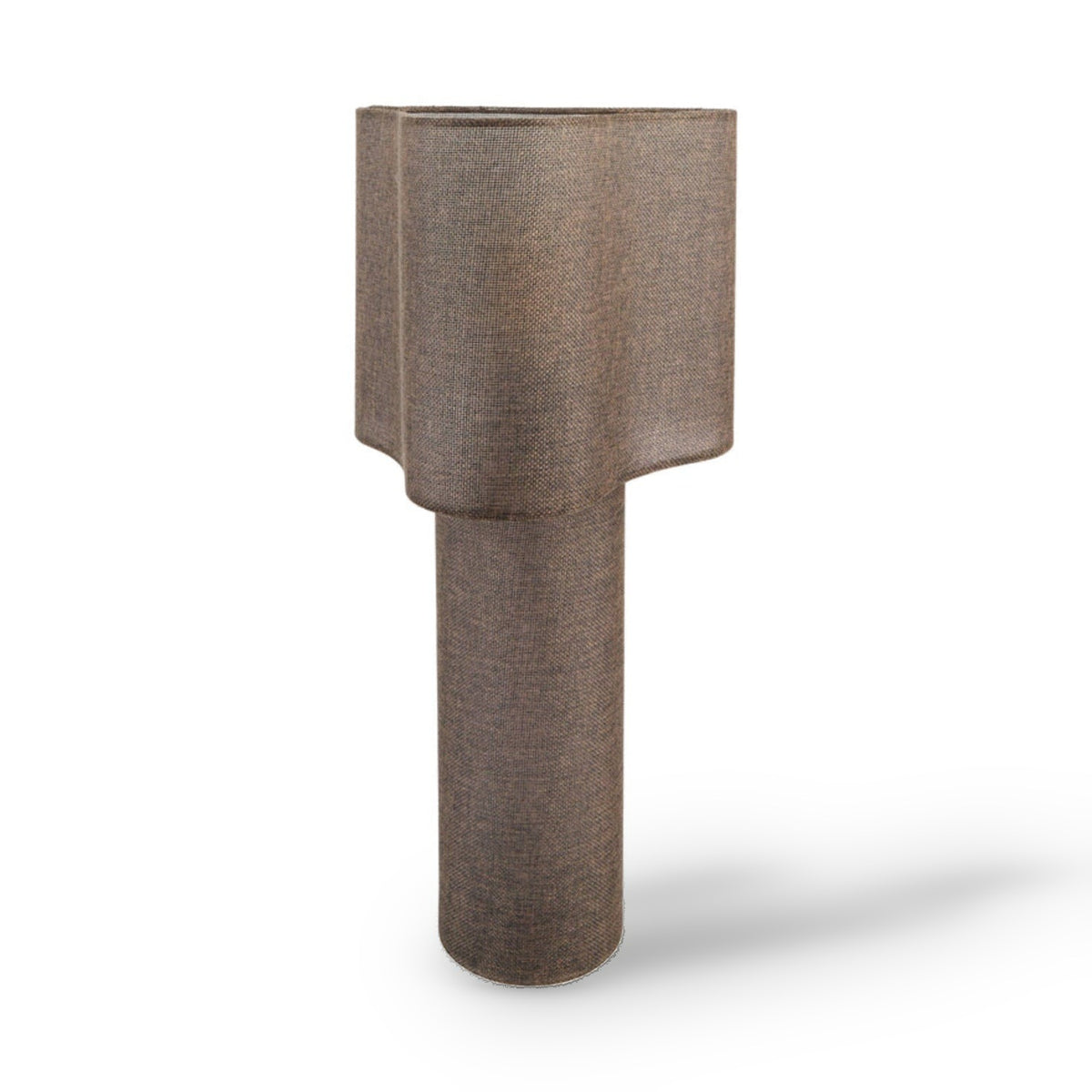 Brany Dark Brown Linen Table Lamp