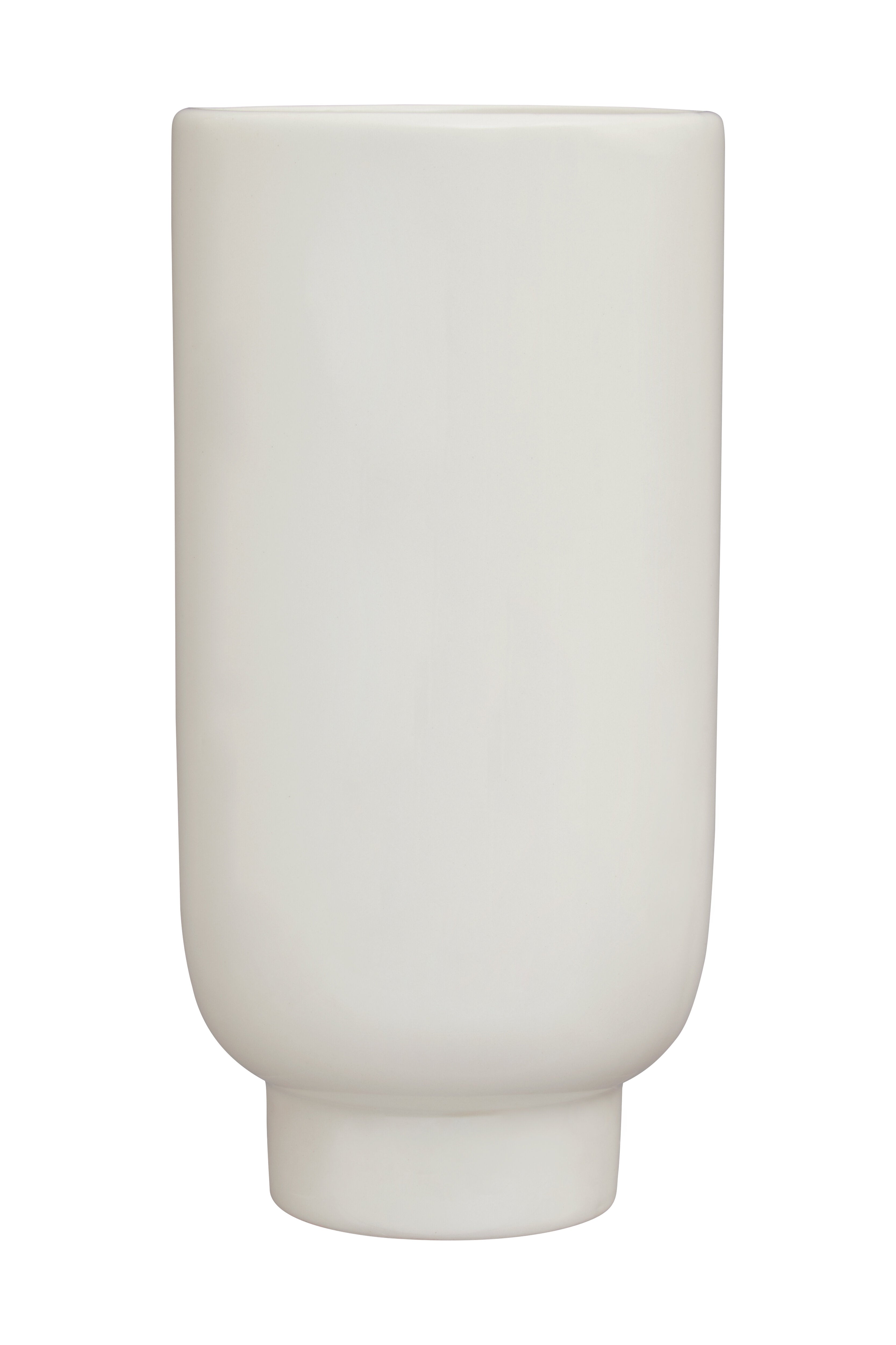 Rubi Black & White Face Cylinder Vase | Large