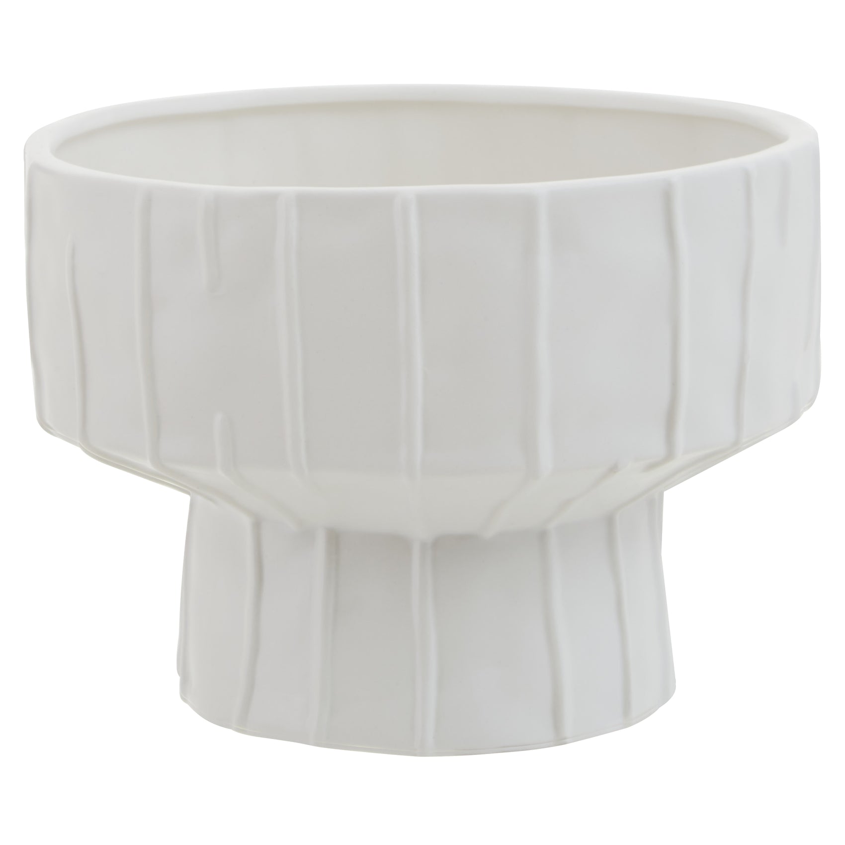 Allori White Ceramic Planter