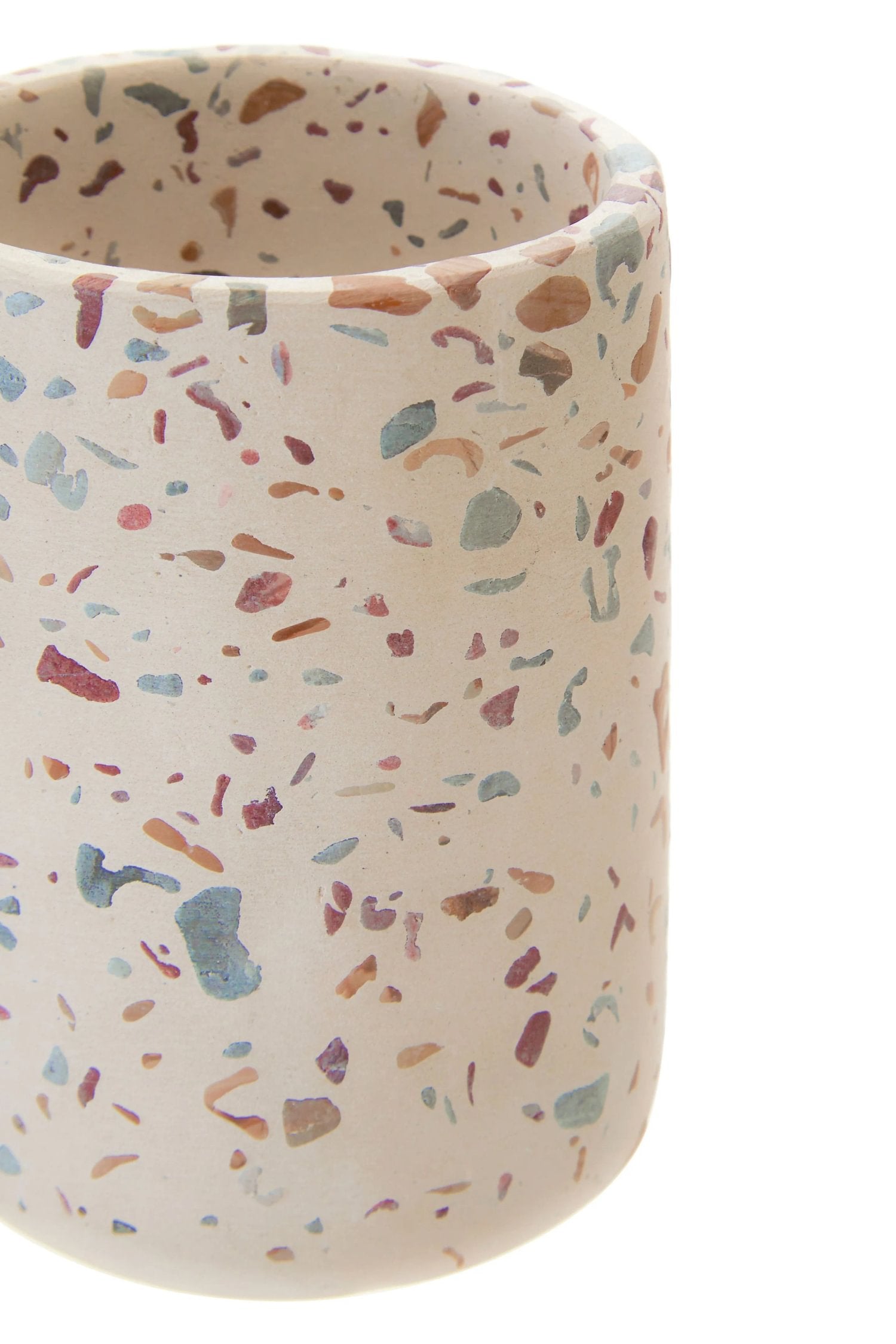 Veneto Terrazzo Effect Concrete Bathroom Tumbler